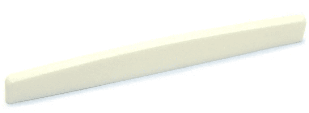 Allparts BS-0243-000 Selleta de hueso redondeada para guitarra acústica