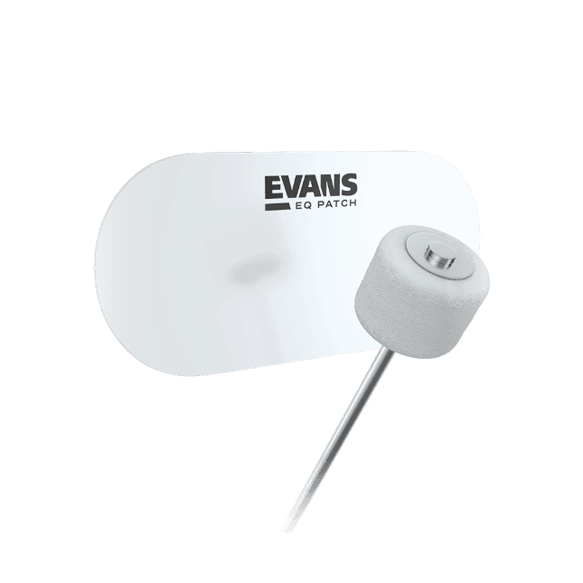 Evans EQPC2, Parche, Refuerzo Bombo, Kevlar, Transparente