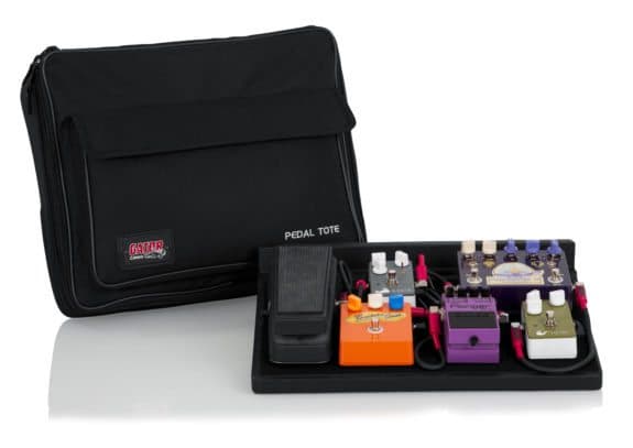 GATOR GPT-BLACK FUNDA CON PEDALERA 16.5" X 12" PARA EFECTOS