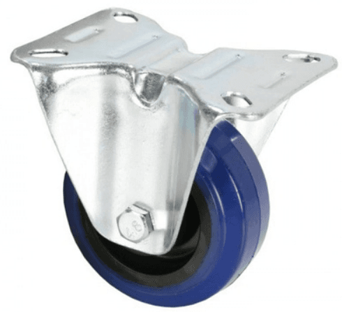 Adam Hall Hardware 372071 - Rueda fija 80 mm Azul
