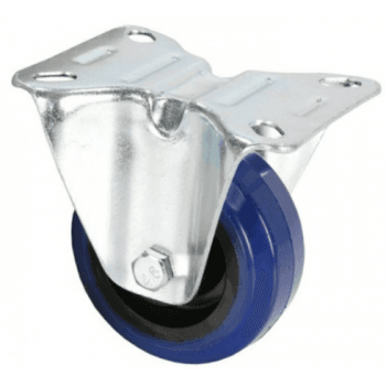 Adam hall hardware 372071 - rueda fija 80 mm azul