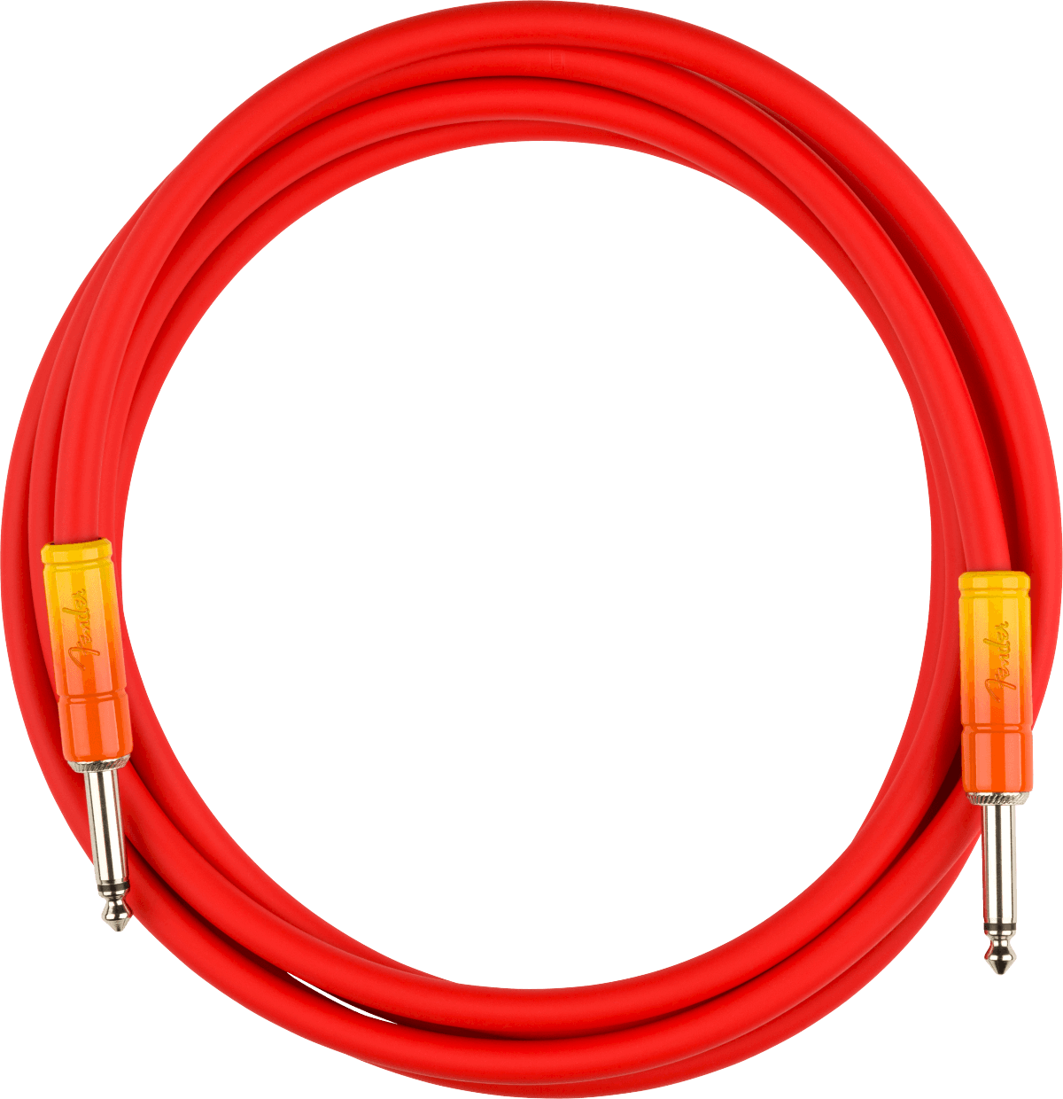 Fender 10 Ombré Instrument Tequila Sunrise Cable para Guitarra 3 Metros