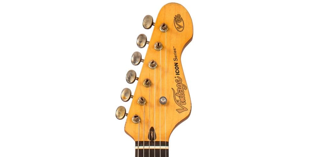 VIntage V65V Black Guitarra Eléctrica VIntage V65V Black