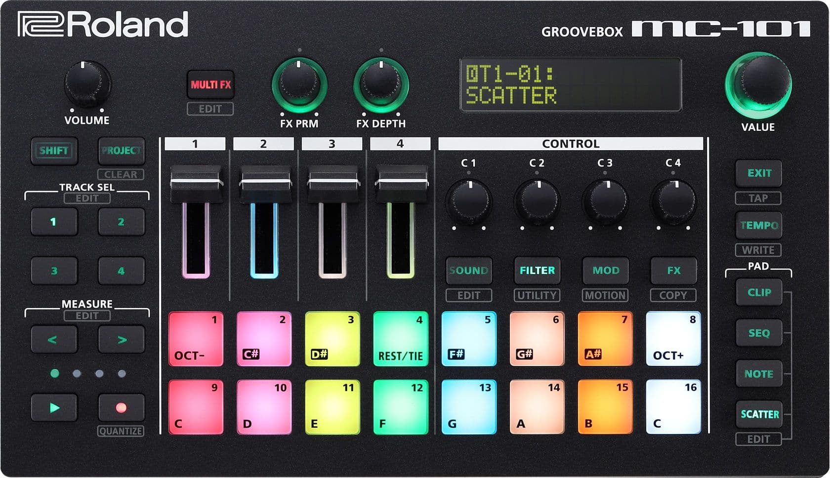 Roland MC-101 Groovebox Portátil
