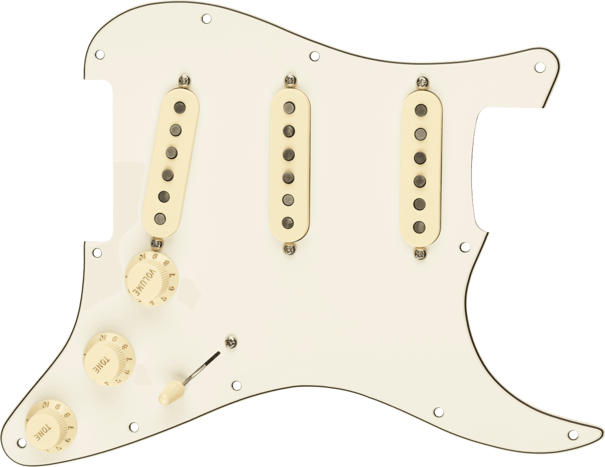 Fender Golpeador Pre-Wired Strat Custom Shop 69 SSS White