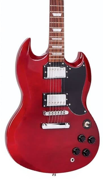 Encore E69 Cherry Red Guitarra Eléctrica
