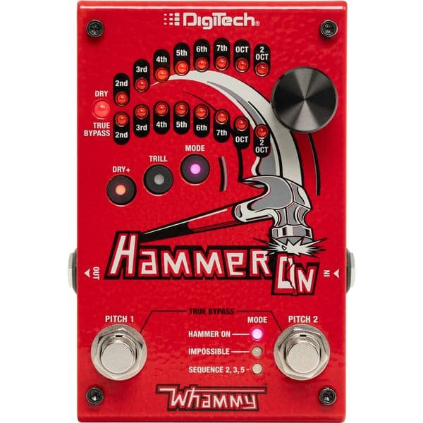 DigiTech Whammy Hammer On Pedal Tono Polifónico