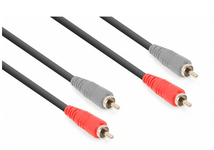 Vonyx Cable 2 x 2 RCA Macho 6 metros -177788
