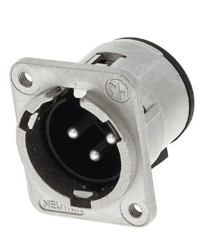 Neutrik NC3 MDM-3-H Base XLR Macho