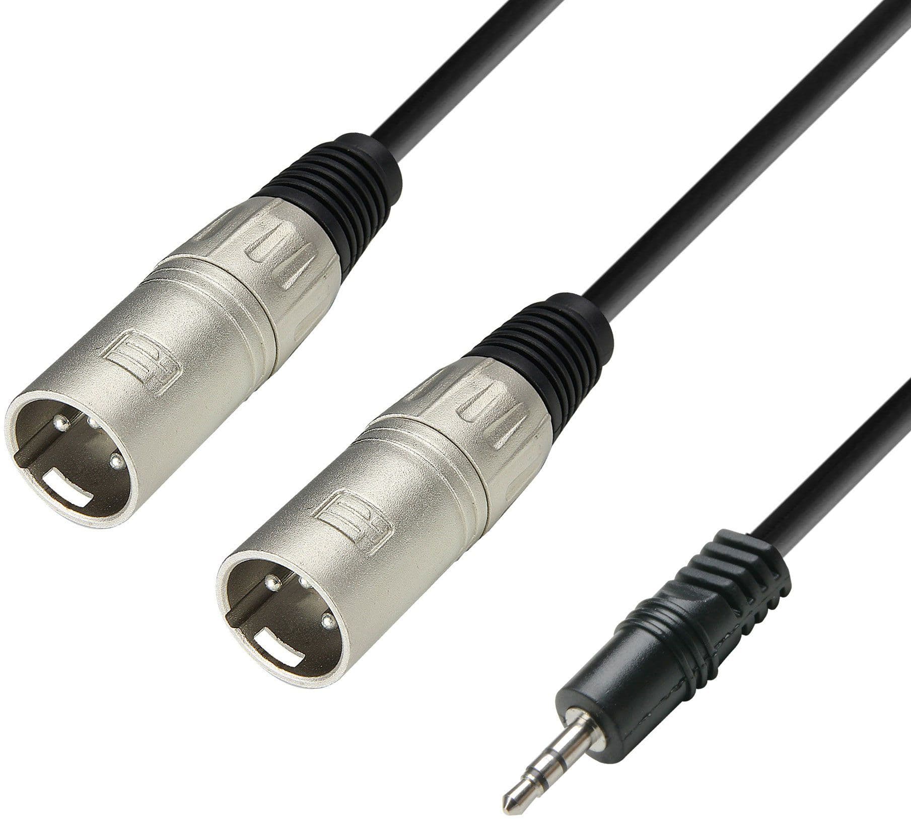 ADAM HALL K3YWMM0300 Cable 3.5 mm Jack stereo a 2 x XLR Macho 3 m