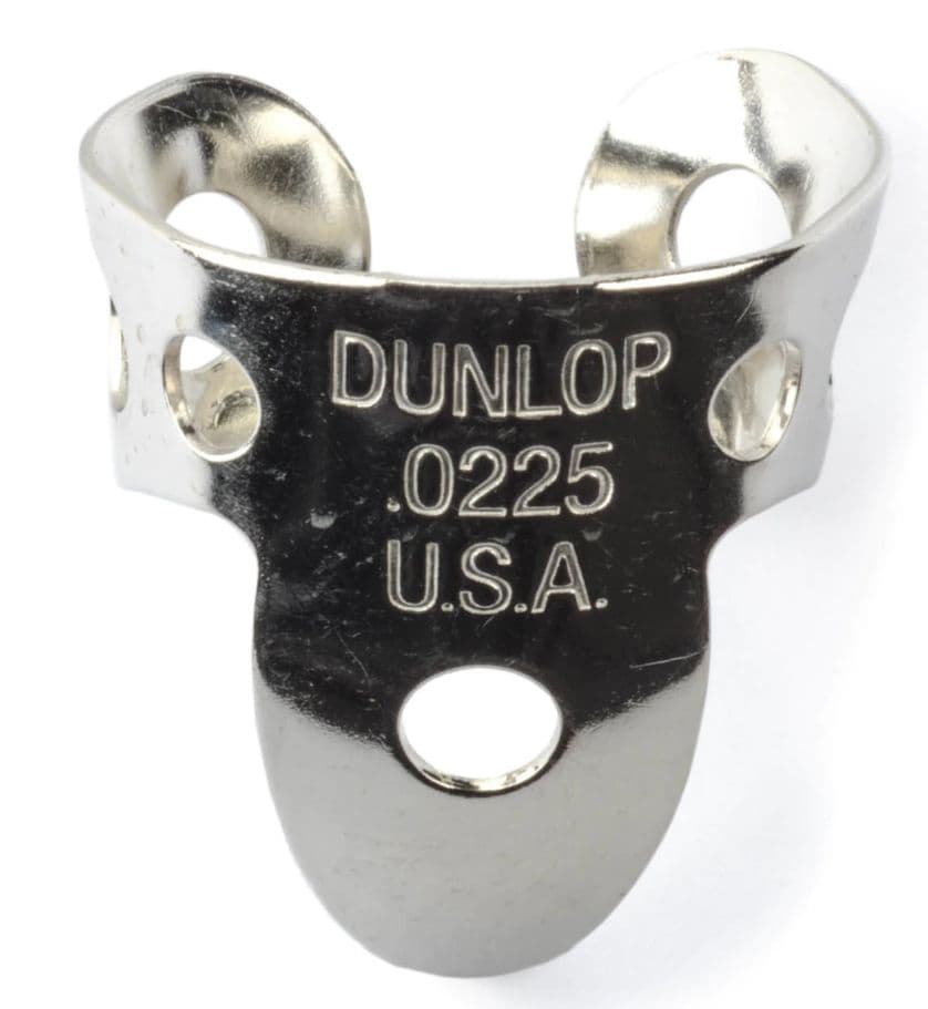 Dunlop Uñero Dedo y Pulgar Niquel 0,0225 In Pack de 5 Un.