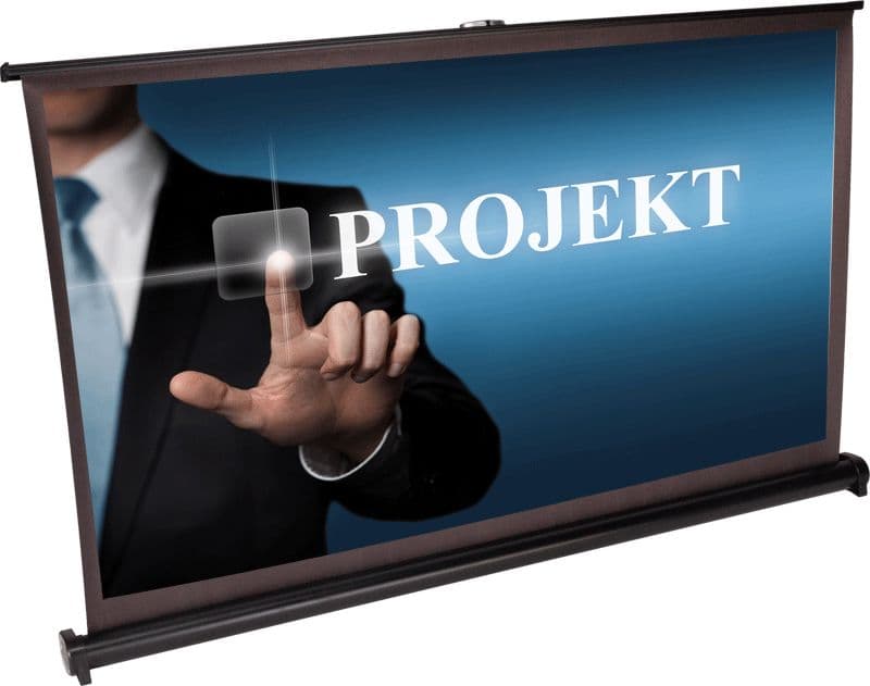 LTC PST40 Pantalla de Proyección de Mesa 40 Pulgadas