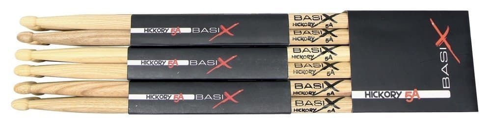 Gewa F822066 Baquetas Basix Nogal 2B Pareja Baquetas