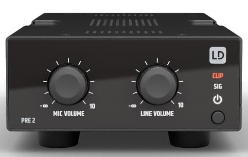 LD Systems PRE 2 Mezclador de micrófono y línea