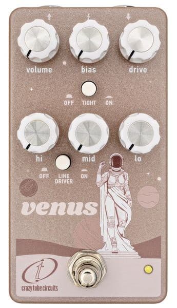 Crazy Tube VENUS Pedal Overdrive/Distortion