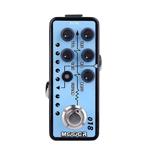 Mooer Custom 100 Micro Preamp 018. Pedal Preamplificador