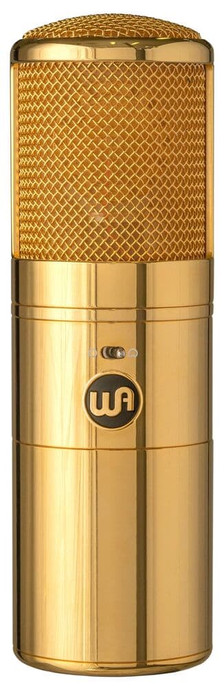 Warm Audio WA-8000G Micrófono condensador a válvula Edición Limitada dorada