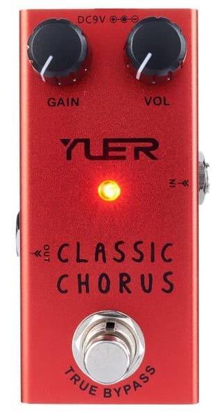 YUER CLASSIC CHORUS Pedal de efectos para guitarra eléctrica