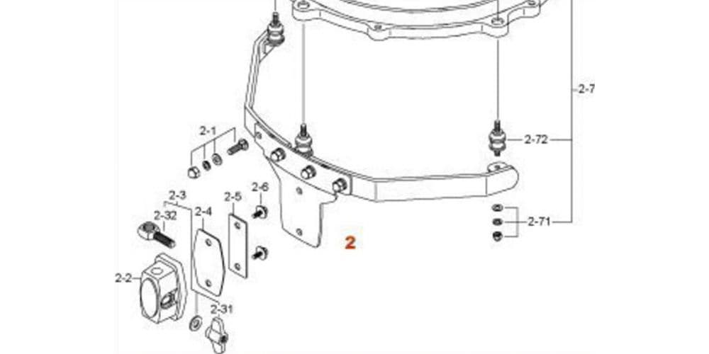 Tama MSM10 para tom 10" Superstar MSM10