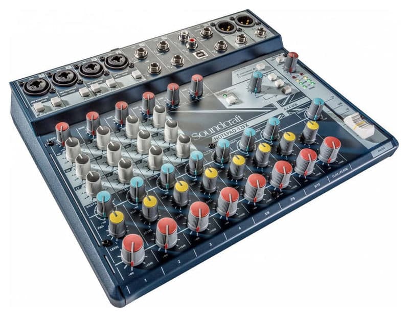 SOUNDCRAFT NOTEPAD-12FX Mezclador