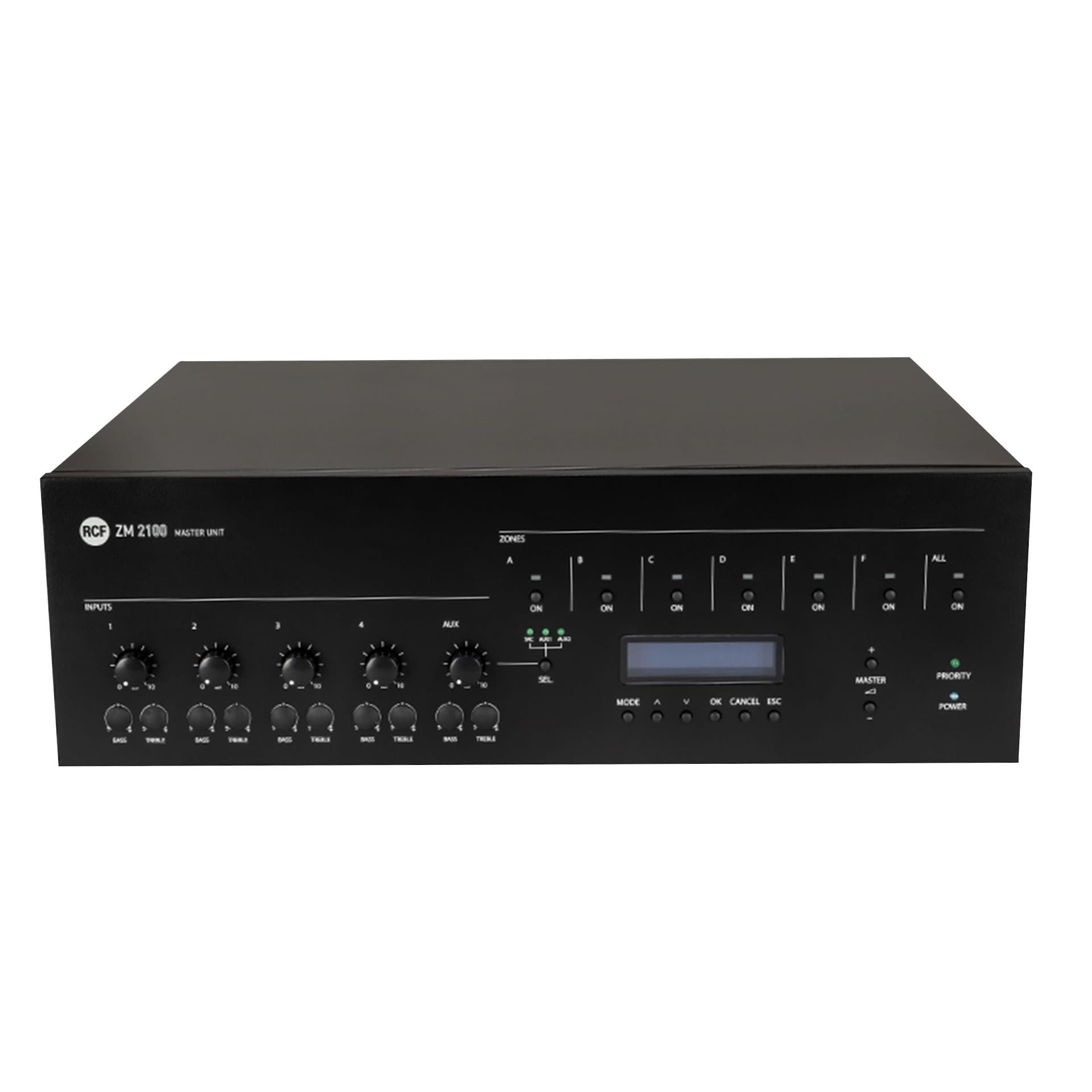 RCF ZM 2100 Amplificador 6 Zonas