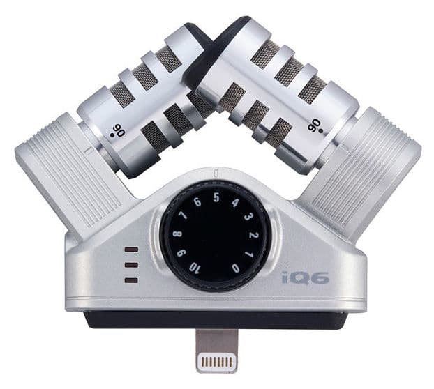 ZOOM IQ6 Micrófono unidireccional estéreo