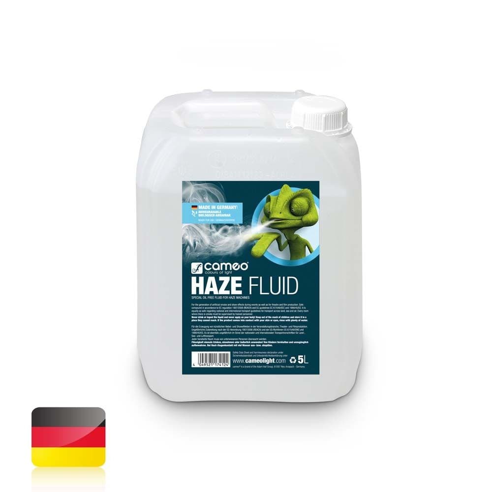 Cameo HAZE FLUID 5 litros para maquinas de Humo