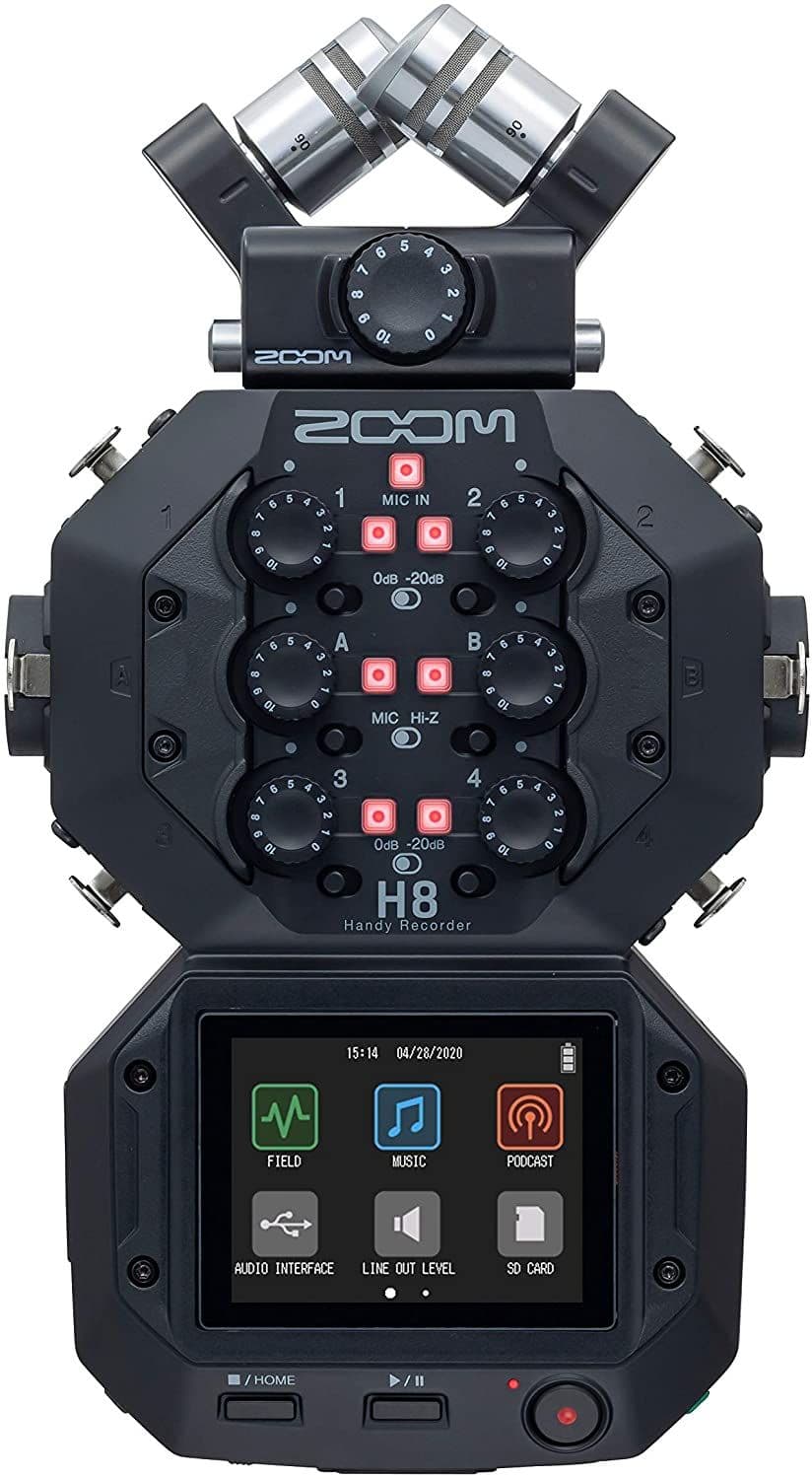 Zoom H8 Grabador de Audio Portátil