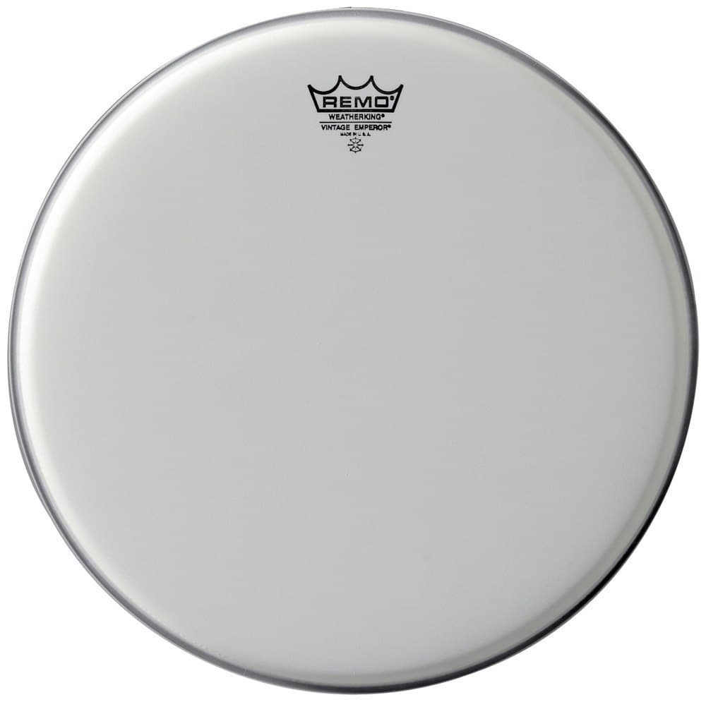 Remo 812710 Vintage Emperor Blanco Rugoso 10 Pulgadas VE-0110-00 Parche Tom