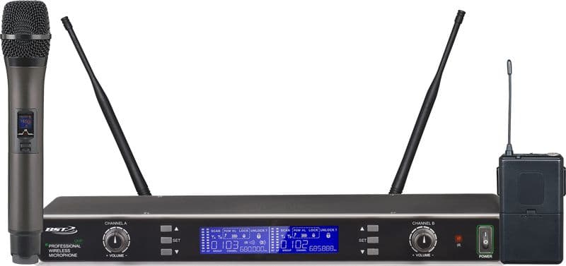 BST UDR300 Set Micrófono UHF