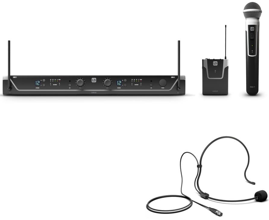 LD Systems U305 HBH 2 Sistema Inalámbrico Mano y Diadema
