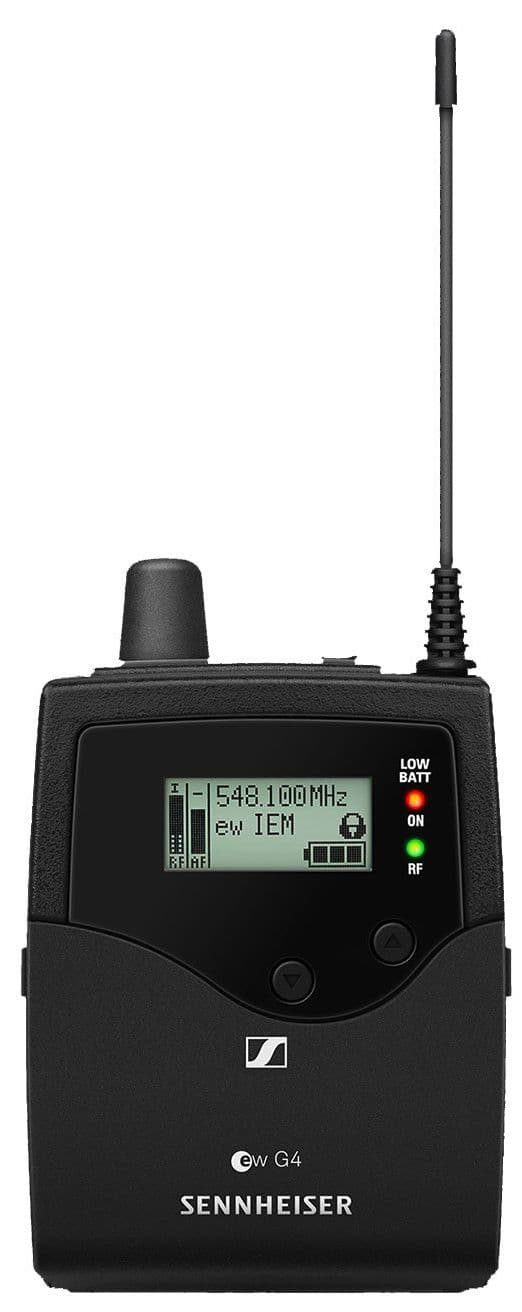 Sennheiser EK IEM G4 Banda B Petaca Receptora + Auricular IE4