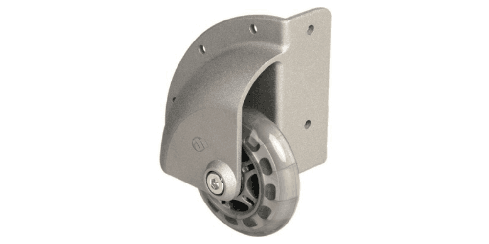 Adam Hall Hardware 37500 S - Rueda Blanda para Montaje superficial en Esquina 75 mm 37500 S