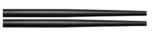 Ahead LT Long Taper Covers Pair Black Cubierta baquetas