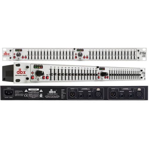 DBX 215S Ecualizador DBX215 SILVER