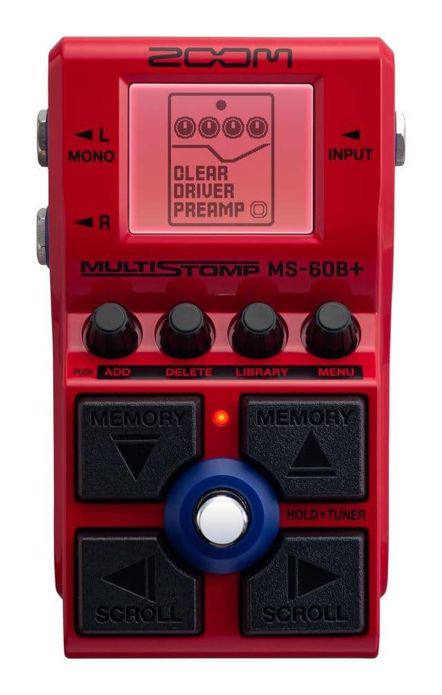Zoom MS-60B+ Pedal MultiEfectos