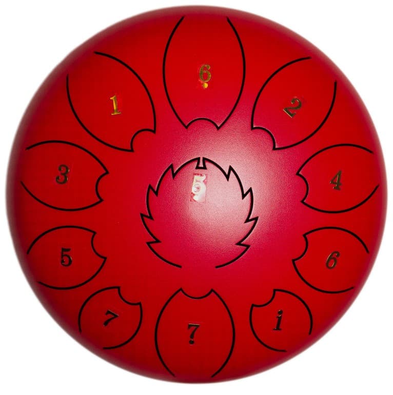 FZONE Steel Tongue Drum F-Zone STD611N Rojo (6" 11 notas)