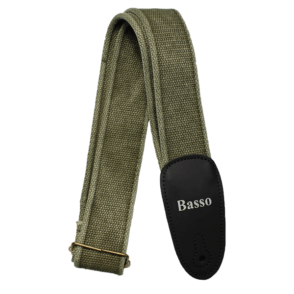 Basso EX02 Correa Para Guitarra Y Bajo Serie Extravagancia Oliva