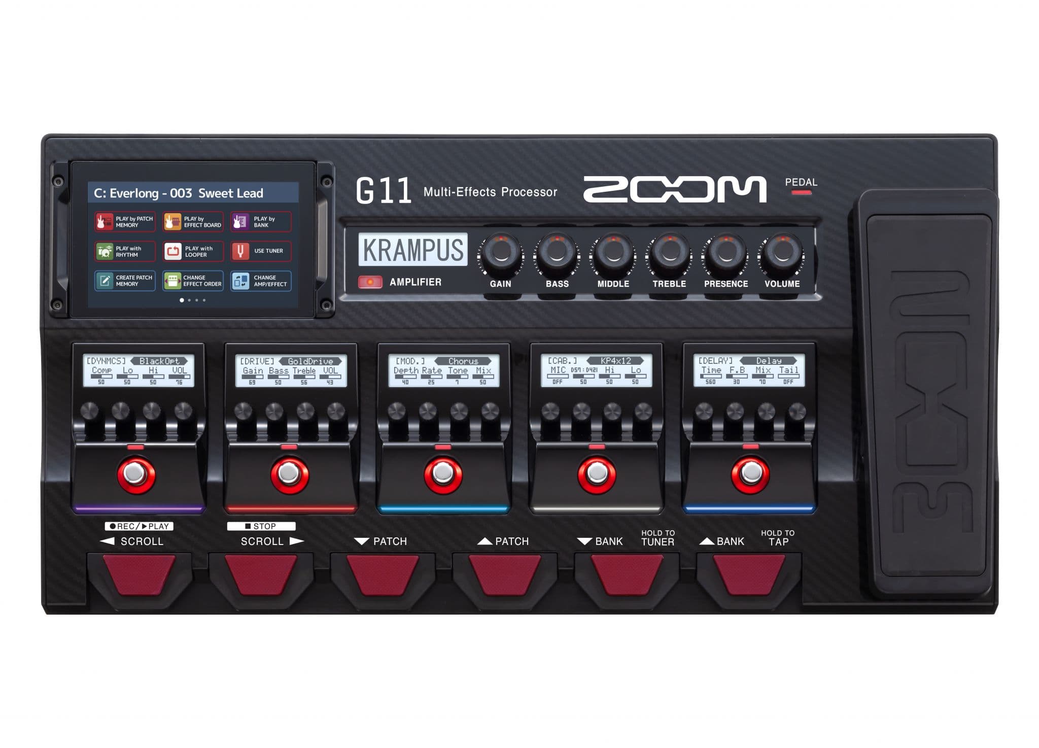 Zoom G11 Pedalera Multiefectos