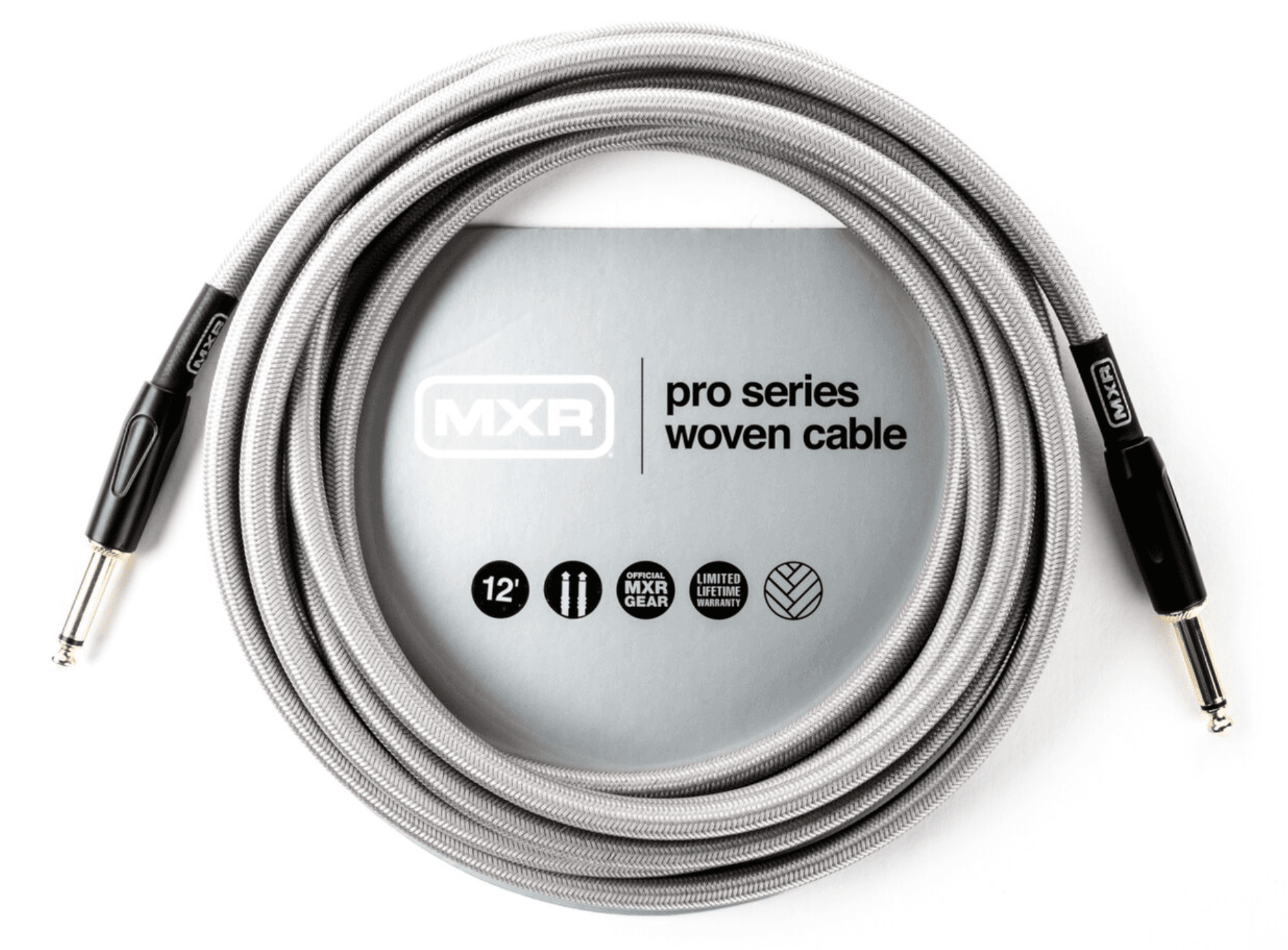 Mxr DCIW12 Jack/Jack Cable Para Instrumento Trenzado 3,6m