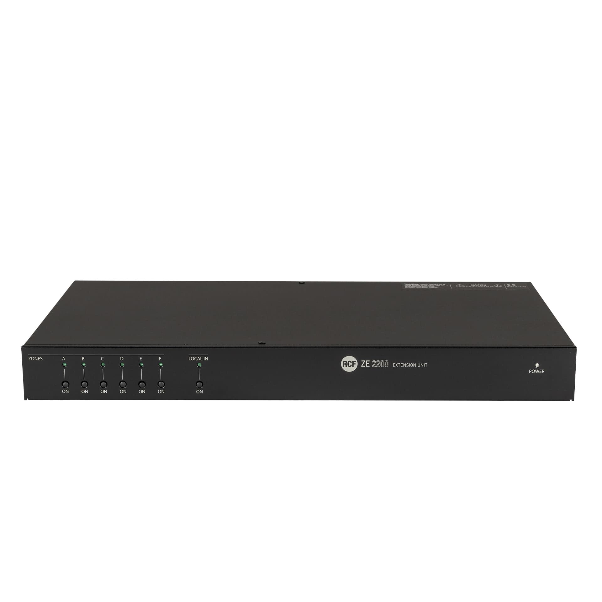 RCF ZE 2200 Unidad Expansión 6 Zonas