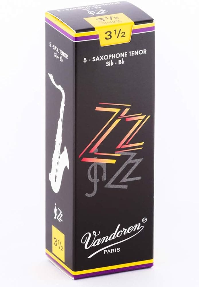 Vandoren Caja 5 Cañas Saxo Tenor Vandoren ZZ 3 1/2 caja negra