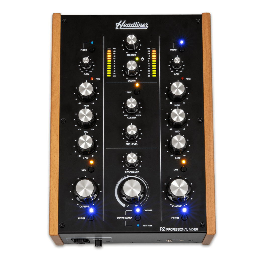 Headliner MEZCLADOR R2 Mixer rotatorio DJ