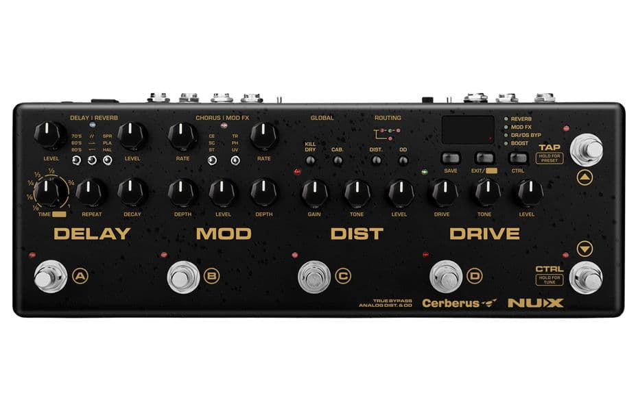 Nux Cerberus Pedal Multiefectos