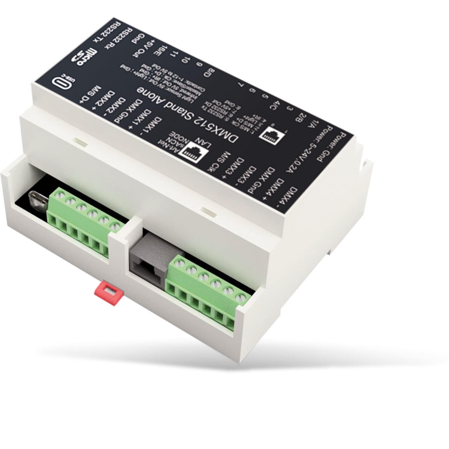 AFX DMX-RAIL-512 Interfaz Autónomo DMX a Ethernet
