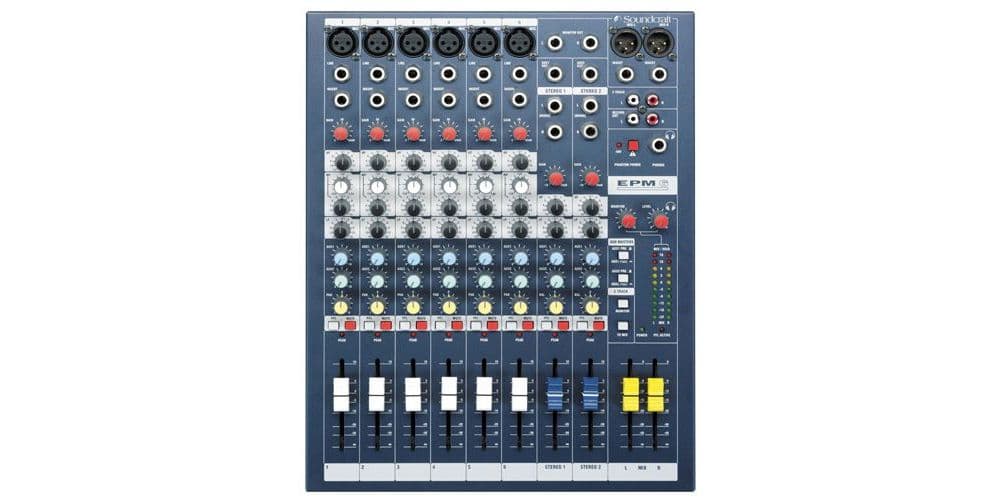 SOUNDCRAFT EPM-6. Mezclador EPM6 EPM-6 688705210308