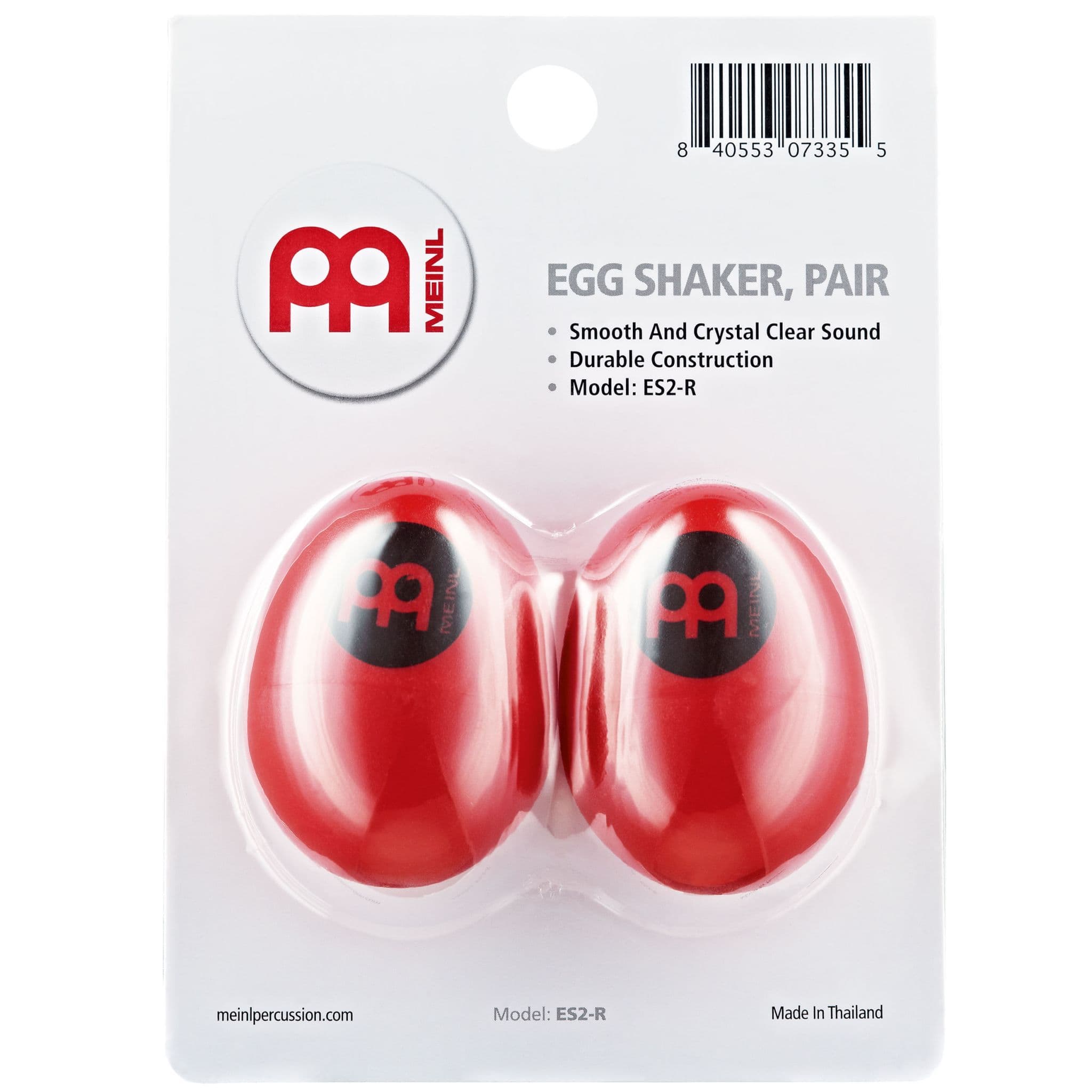 Meinl ES2-R Set de Shakers 2U Rojo