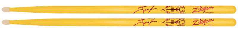 Zildjian PZAZASJD4 Baquetas Signature Josh Dun Clancy Yellow