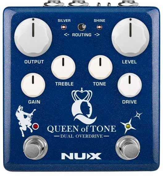 NUX Queen Of Tone Ndo-6 Pedal Overdrive Guitarra