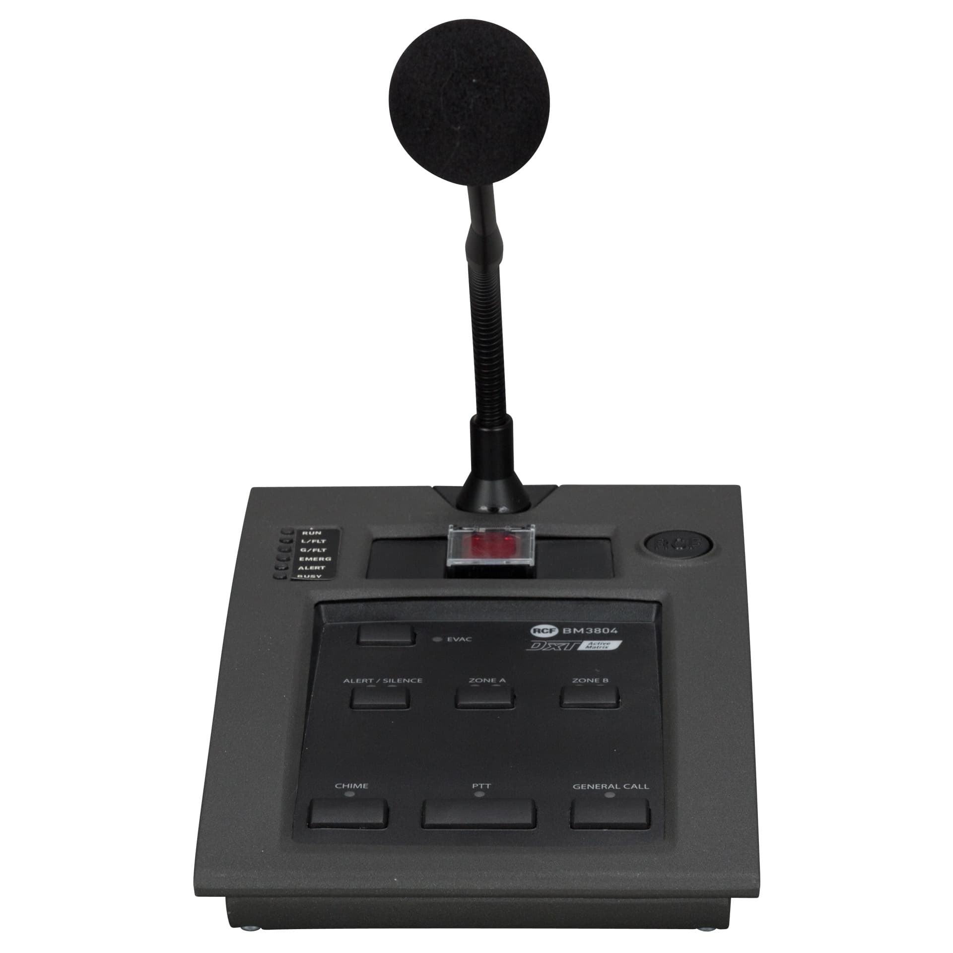RCF BM 3804 Consola de Emergencia con Micrófono